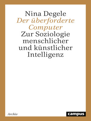 cover image of Der überforderte Computer